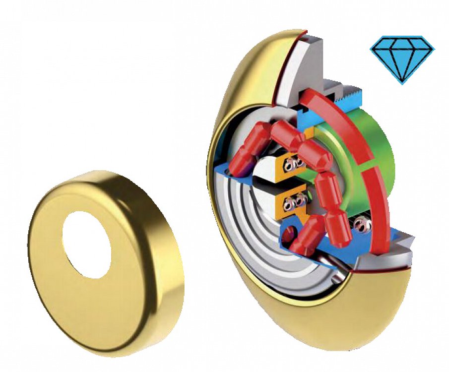 Defender για θωρακισμένες πόρτες DISEC CLS5