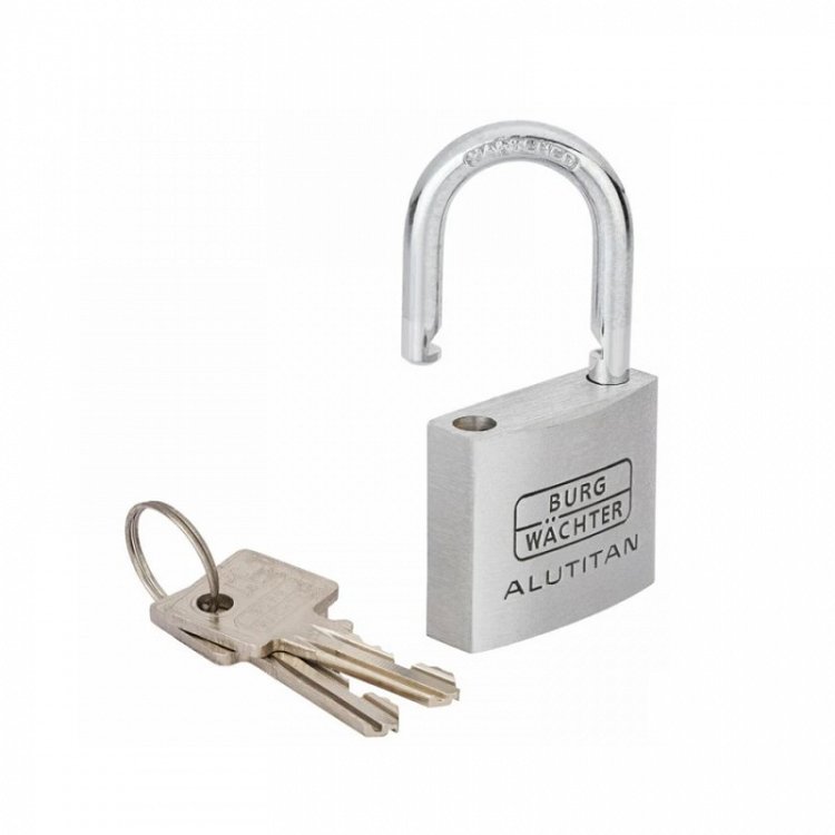 2 Λουκέτα BURG-WÄCHTER Ανοξείδωτα Μακρύλαιμα Με Ίδιο Κλειδί