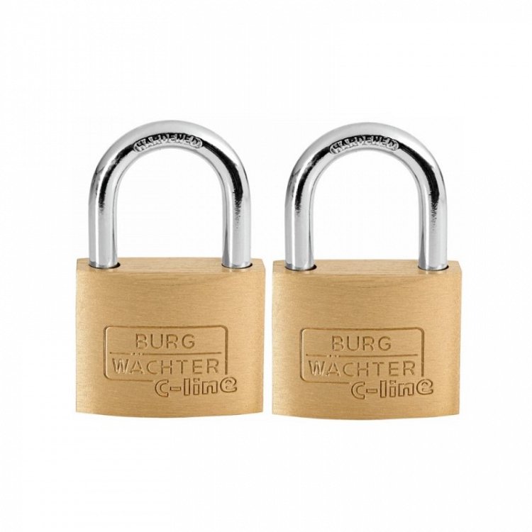 2 Λουκέτα BURG-WÄCHTER Με Ίδιο Κλειδί