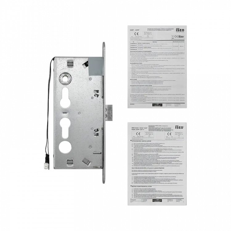 Ηλεκτρομηχανική κλειδαριά ISEO 2149 12V πυρκαγιάς πανικού