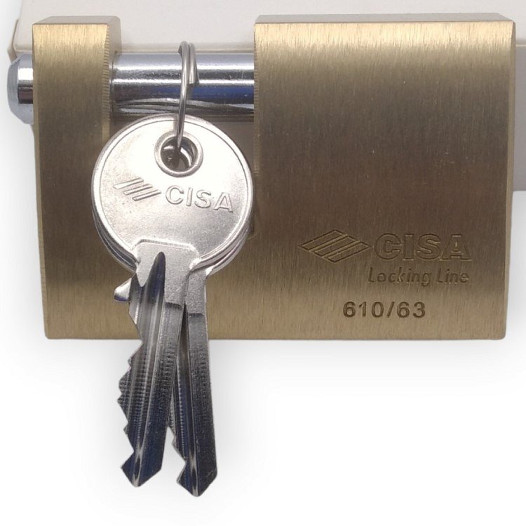 Λουκέτο Τάκου Cisa 21610 Ορειχάλκινο