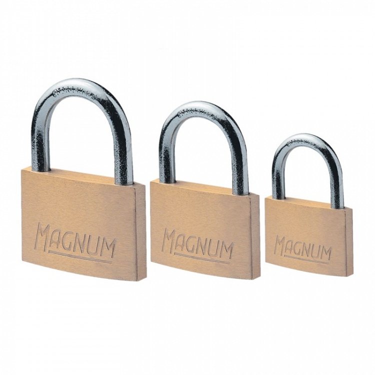 Λουκέτο μπρούτζινο Magnum, MASTERLOCK - ΛΟΥΚΕΤΑ ΜΠΡΟΥΤΖΙΝΑ