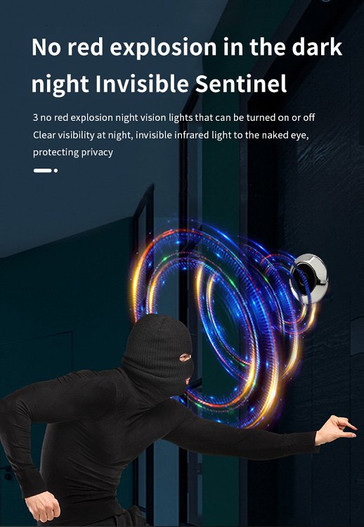 Mατάκι Πόρτας με Κάμερα Wifi EOS WPD-200