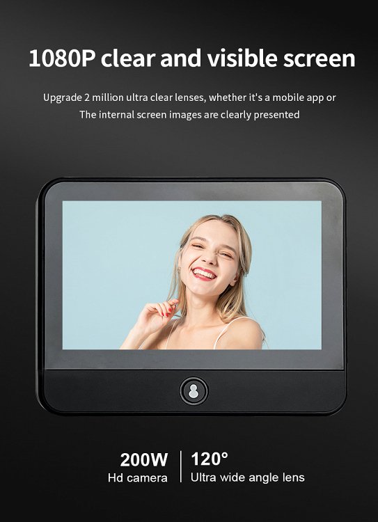 Mατάκι Πόρτας με Κάμερα Wifi EOS WPD-200