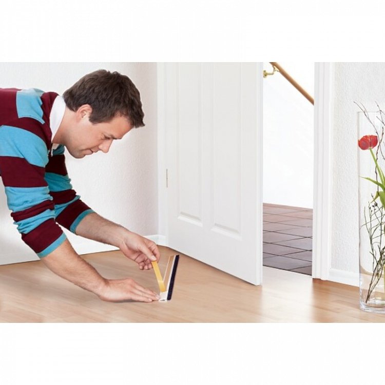 Αεροστόπ Πόρτας Εύκαμπτη Αυτοκόλλητη Ταινία Σιλικόνης Καφέ