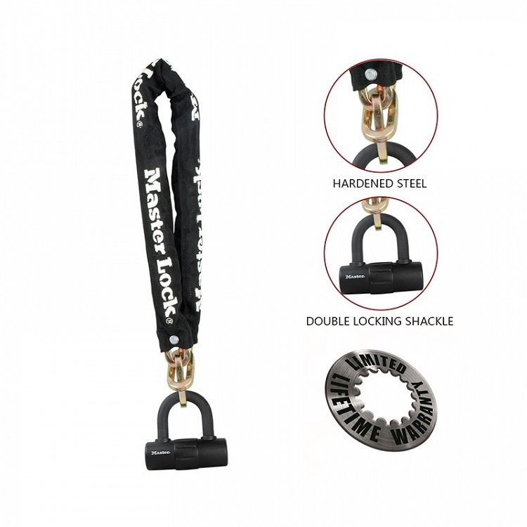 Αλυσίδα Μηχανής Master Lock με mini U-bar 90cm