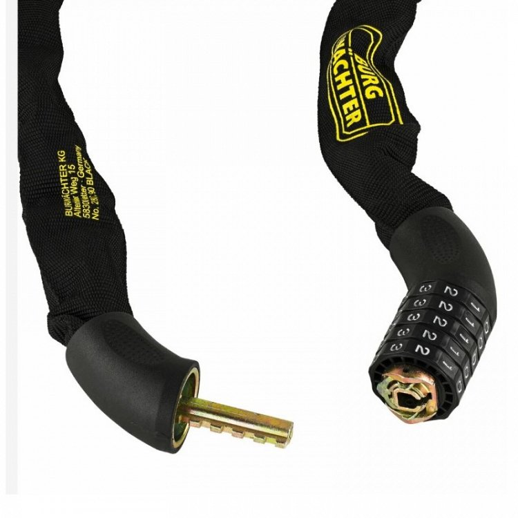 Αλυσίδα Ποδηλάτου BURG-WÄCHTER 280 C 90 Με Συνδυασμό