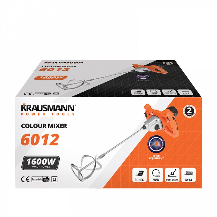 Αναδευτήρας Χρωμάτων 1600W Krausmann (6012)