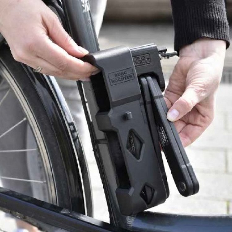 Αντικλεπτικός Μηχανισμός Για Δίκυκλα BURG-WÄCHTER Που Διπλώνει