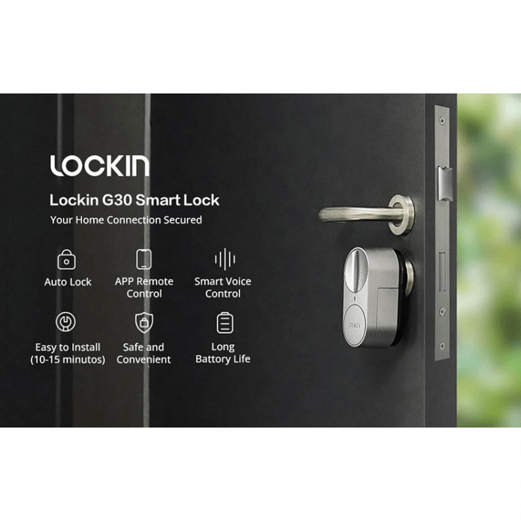 Lockin G-30 Smart Lock Ηλεκτρονική Κλειδαριά