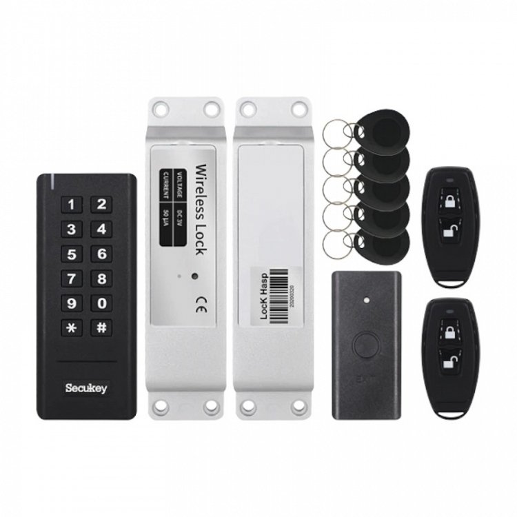 Ασύρματο SET ηλεκτροπύρου Secukey WS1-A για κλείδωμα εισόδων