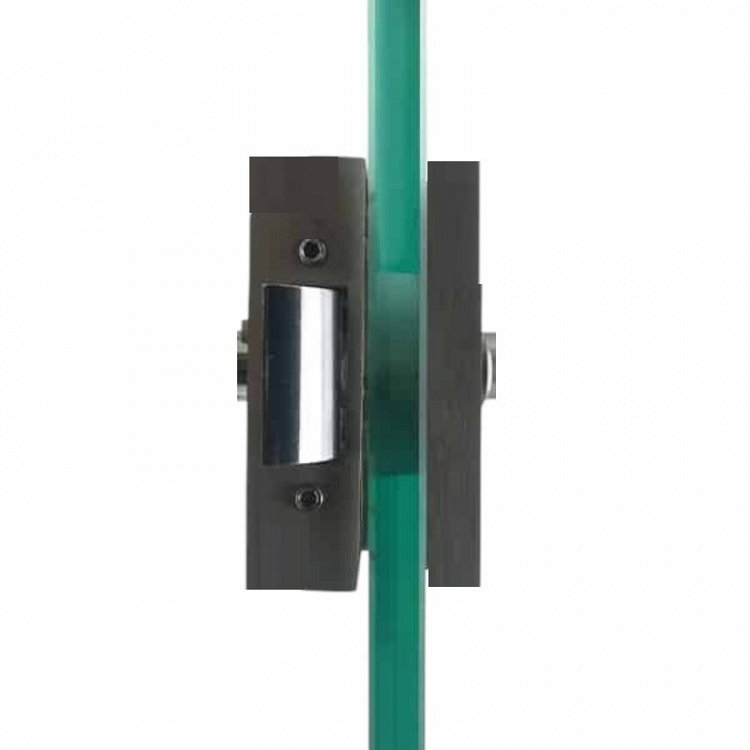 Ατσάλινη κλειδαριά δαπέδου για γυάλινη πόρτα