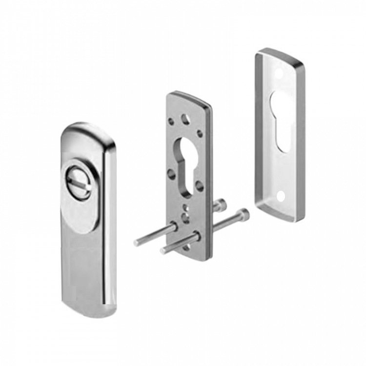 Ατσάλινο προστατευτικό κυλίνδρου (defender) Disec OG01D1, για πόρτες αλουμινίου