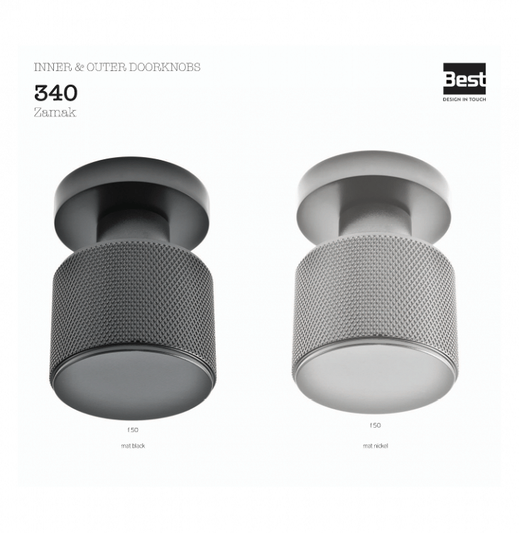 Πόμολο Best 340 | ανάγλυφο (knurled)