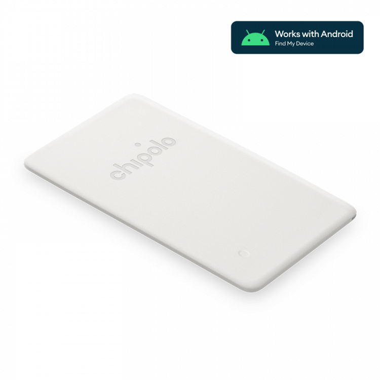 CHIPOLO CARD POINT | for Android only | Λευκή Κάρτα Ανίχνευσης Αντικειμένων