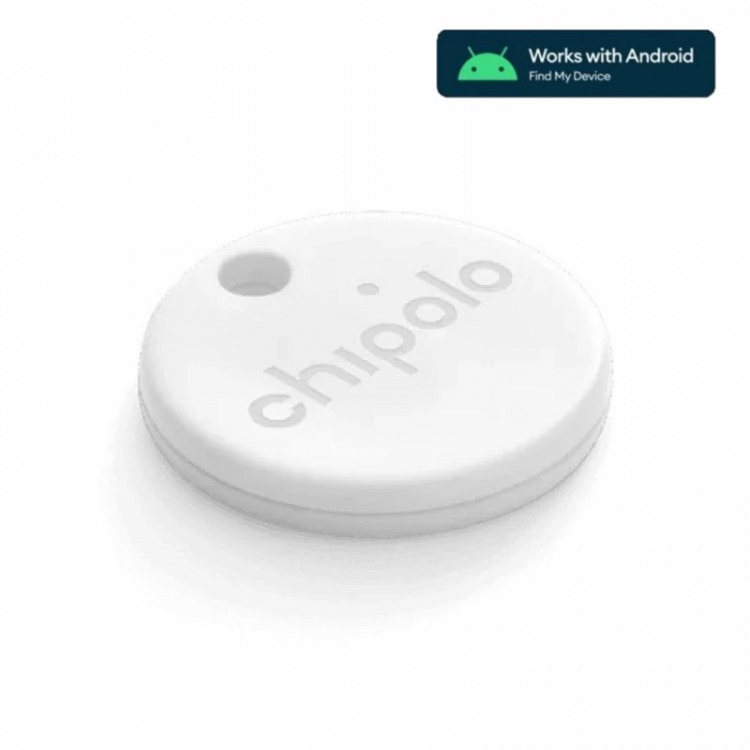 CHIPOLO ONE POINT | for Android only | Λευκό Μπρελόκ Ανιχνευτής Αντικειμένων
