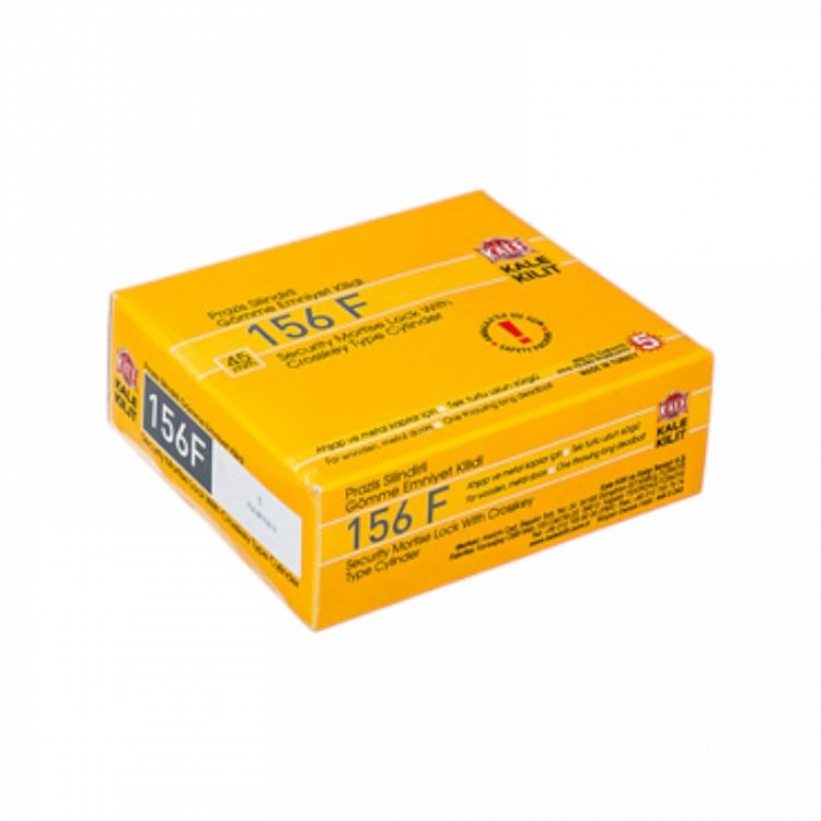 Χωνευτή Κλειδαριά Ασφαλείας Kale 156F με κλειδί τύπου Cross Key, για Μεταλλικές και Ξύλινες πόρτες