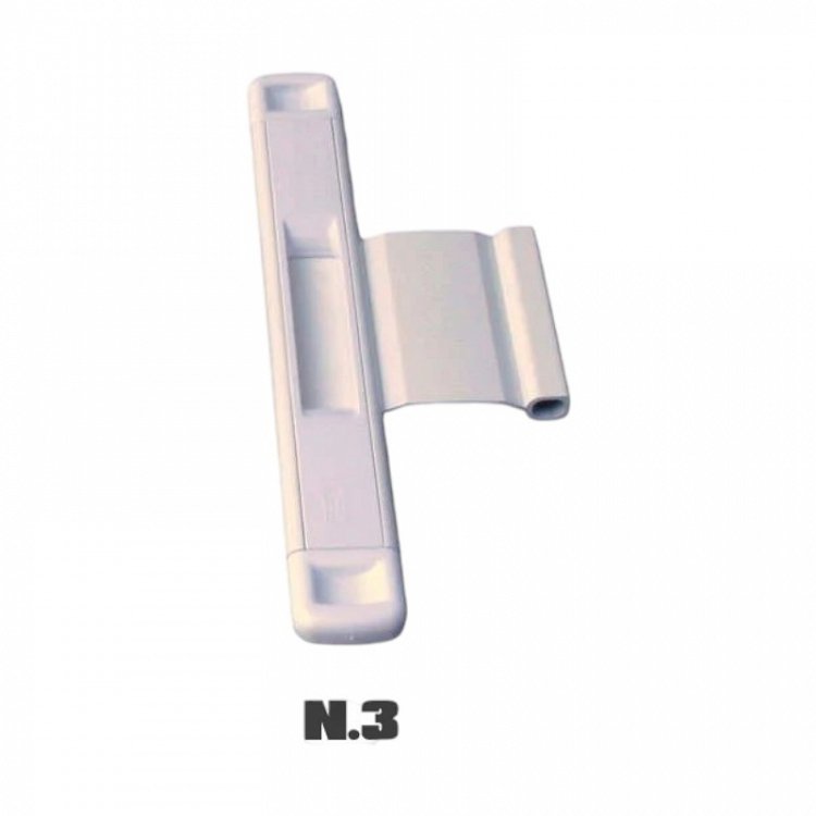 Χούφτα-Αντίκρισμα CAL Doublex Classic New, Δίφυλλων Συρόμενων Πορτών & Παραθύρων Αλουμινίου