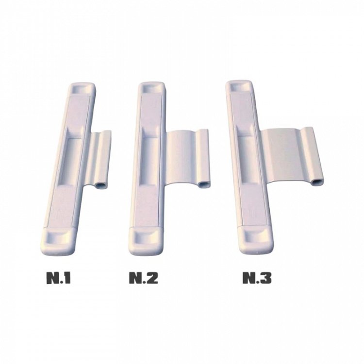 Χούφτα-Αντίκρισμα CAL Doublex Classic New, Δίφυλλων Συρόμενων Πορτών & Παραθύρων Αλουμινίου