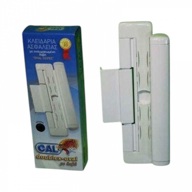 Χούφτα  με λαβή CAL Doublex Oval, Για Φιλητά Συρόμενα Κουφώματα