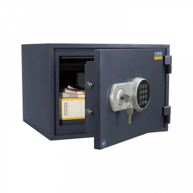 Χρηματοκιβώτιο Πυρασφαλείας Promet FRS με Κλειδί και Ηλεκτρονική Κλειδαριά