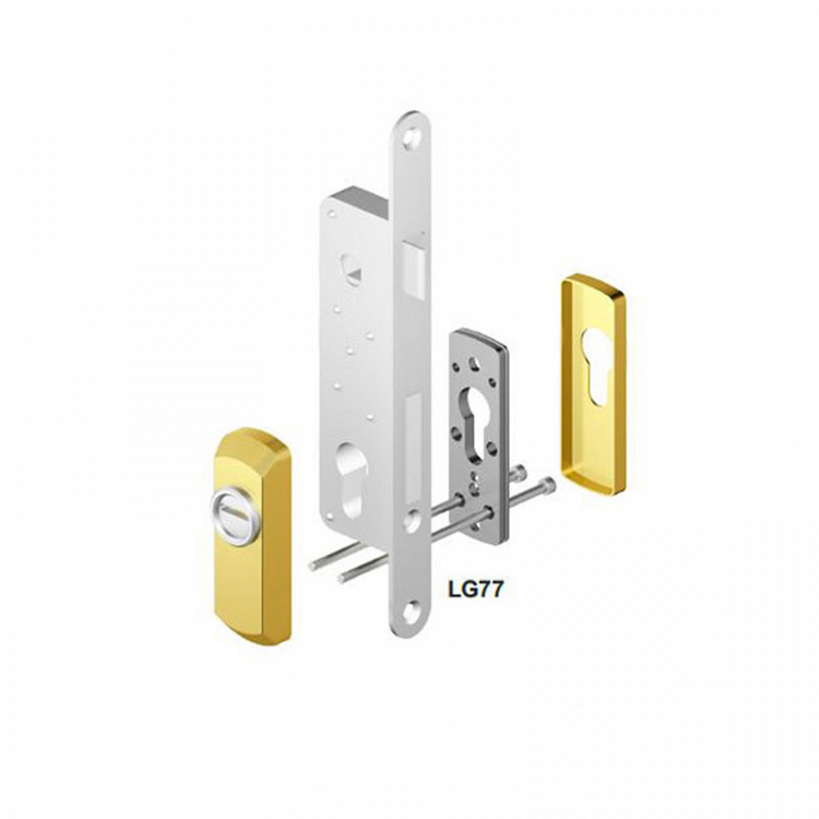 Defender για πόρτα αλουμινίου -ξύλινη DISEC LG77D3