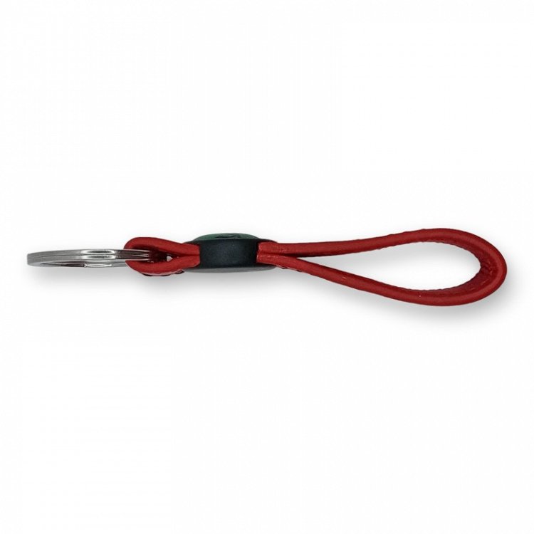 Δερμάτινο Μπρελόκ Vespa με Σμάλτο | Κόκκινο