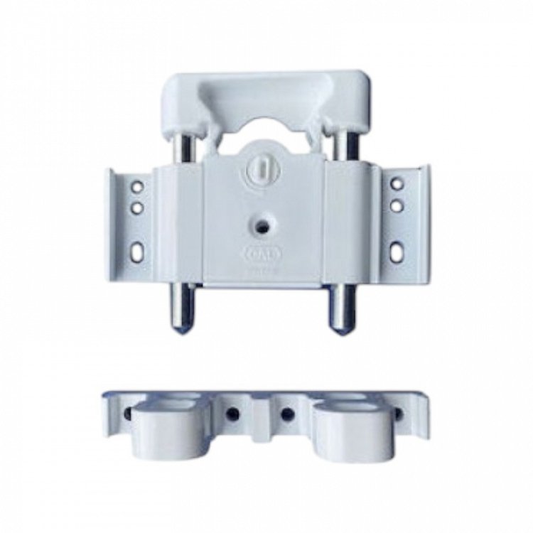 Διπλός Σύρτης Ασφαλείας Cal Cobra για Ανοιγόμενες Πόρτες και Παράθυρα