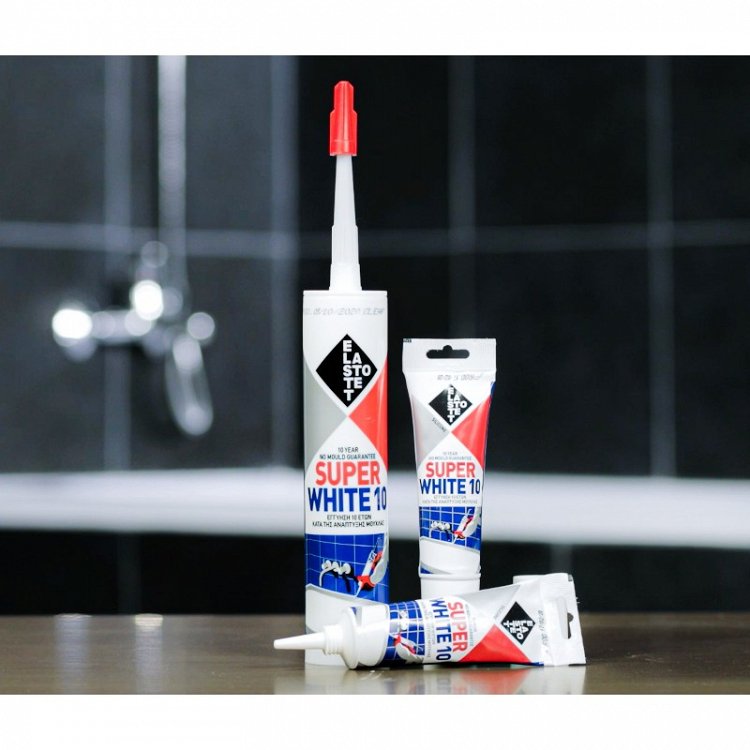 Elastotet Σιλικόνη Superwhite 10 λευκή 280ml