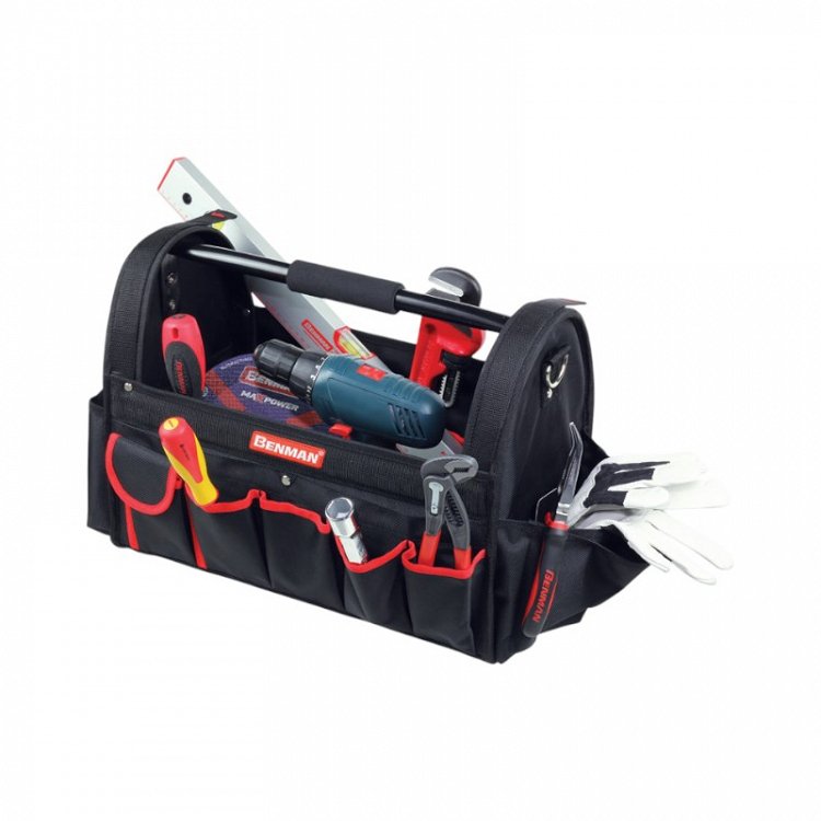 Εργαλειοθήκη/Τσάντα Υφασμάτινη Με Χειρολαβή 77014 Benman