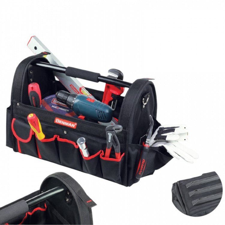 Εργαλειοθήκη/Τσάντα Υφασμάτινη Με Χειρολαβή 77014 Benman