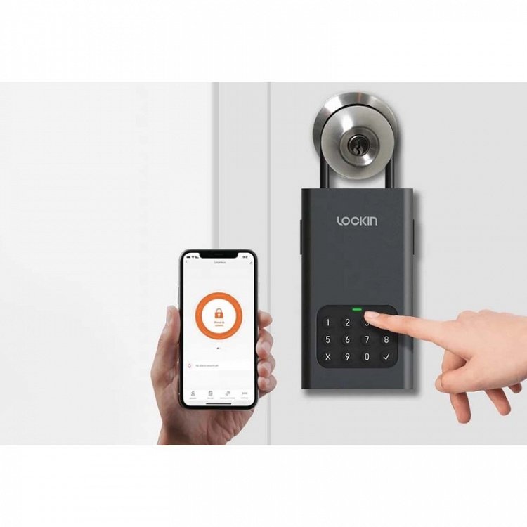 Έξυπνη Κλειδοθήκη Lockin Lockbox L1 με Πληκτρολόγιο, Αδιάβροχη με Bluetooth