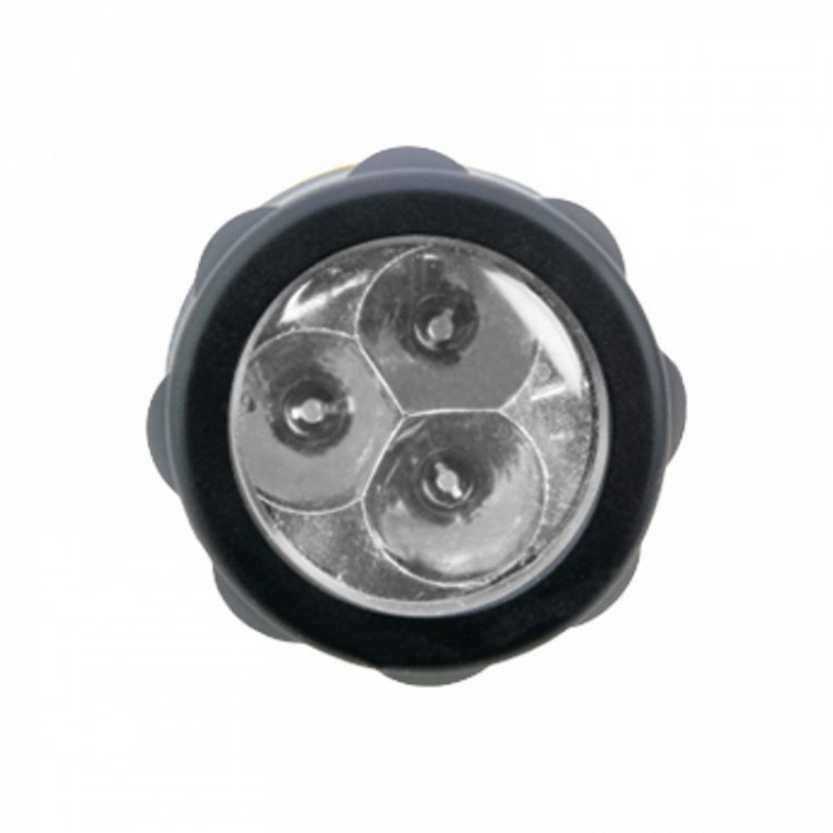 Φακός Ανθεκτικός με 3 LED Αδιάβροχος | F.F.Group