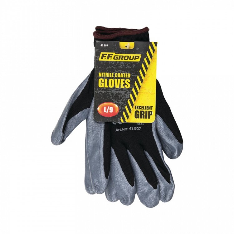 Γάντια Εργασίας με Επικάλυψη Νιτριλίου | F.F.Group