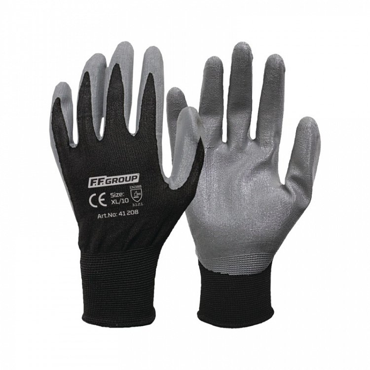 Γάντια Εργασίας με Επικάλυψη Νιτριλίου | F.F.Group