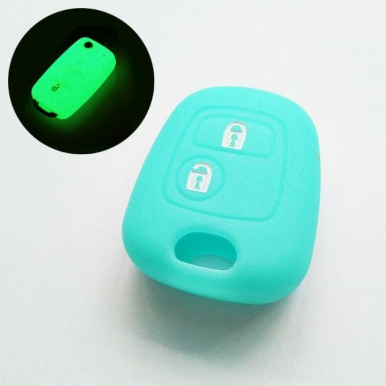 Θήκη Σιλικόνης Κλειδιού Αυτοκινήτου Citroen-Peugeot-Toyota με 2 Κουμπιά
