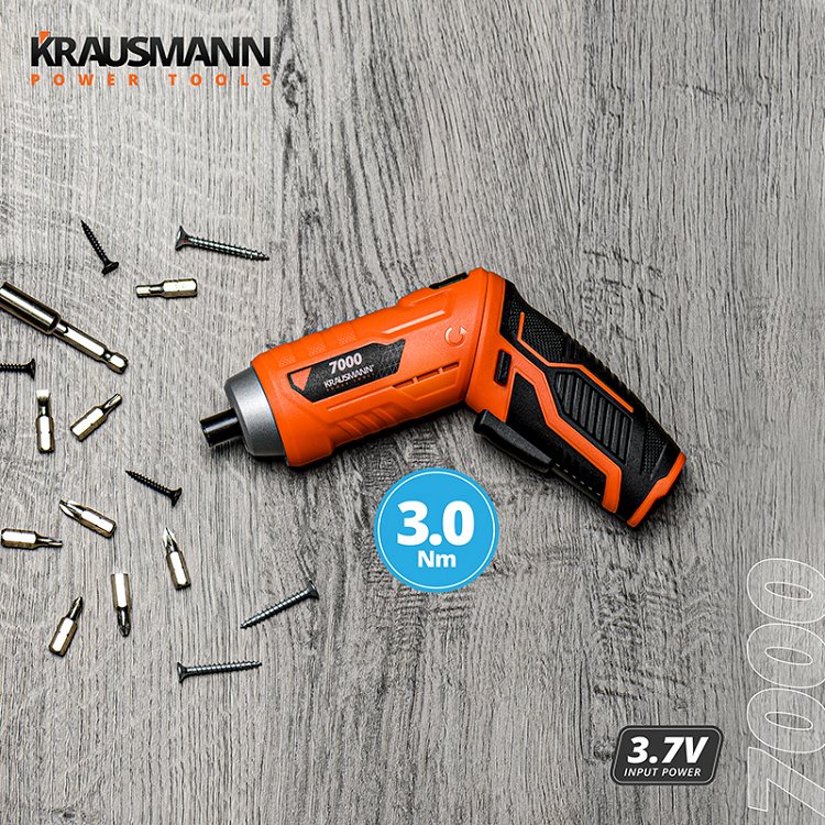 Κατσαβίδι Επαναφορτιζόμενο 3.7V (7000)