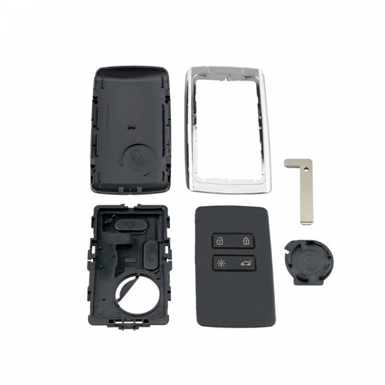 Κέλυφος για νέα κάρτα Renault με λάμα VA2 και 4 κουμπιά