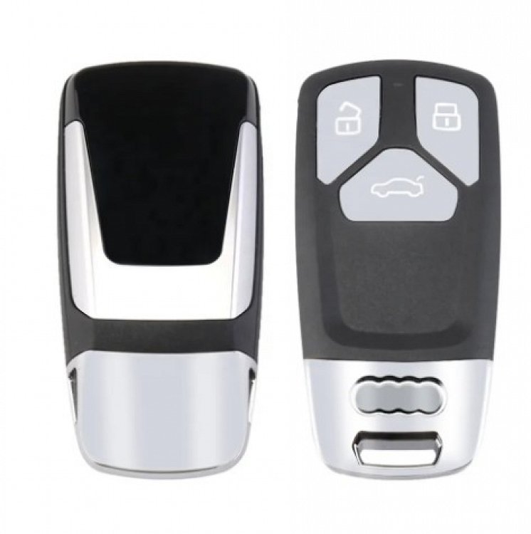 Κέλυφος τηλεχειριστηρίου με HU162 λάμα και 3 κουμπιά αυτοκινήτου τύπου Audi