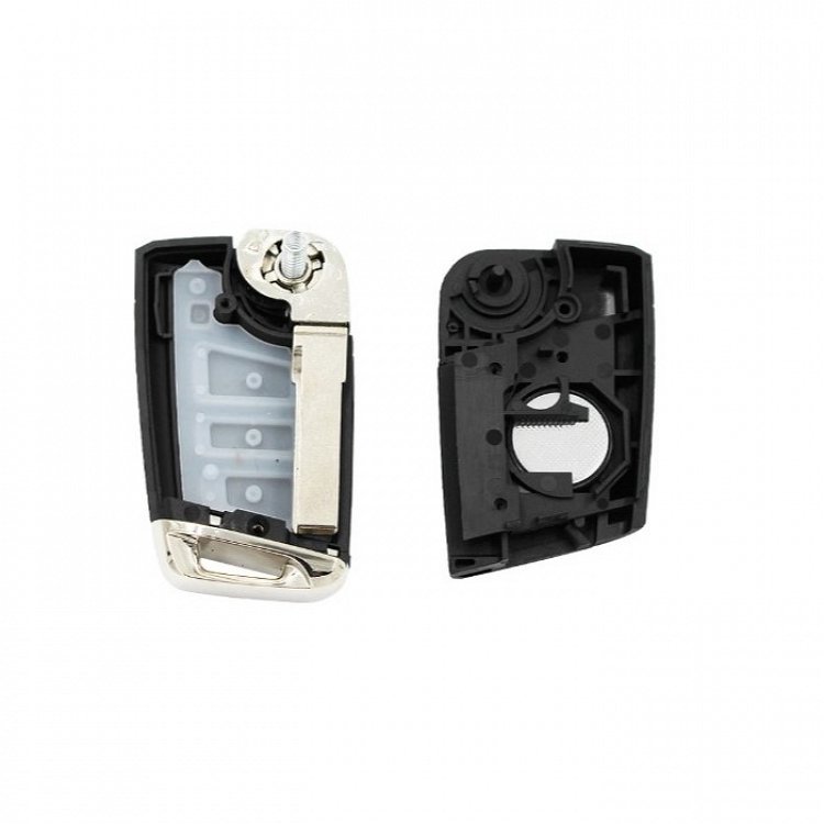 Κέλυφος αναδιπλούμενου τηλεχειριστηρίου με HU162 λάμα και 3 κουμπιά τύπου αυτοκινήτου Group Vag