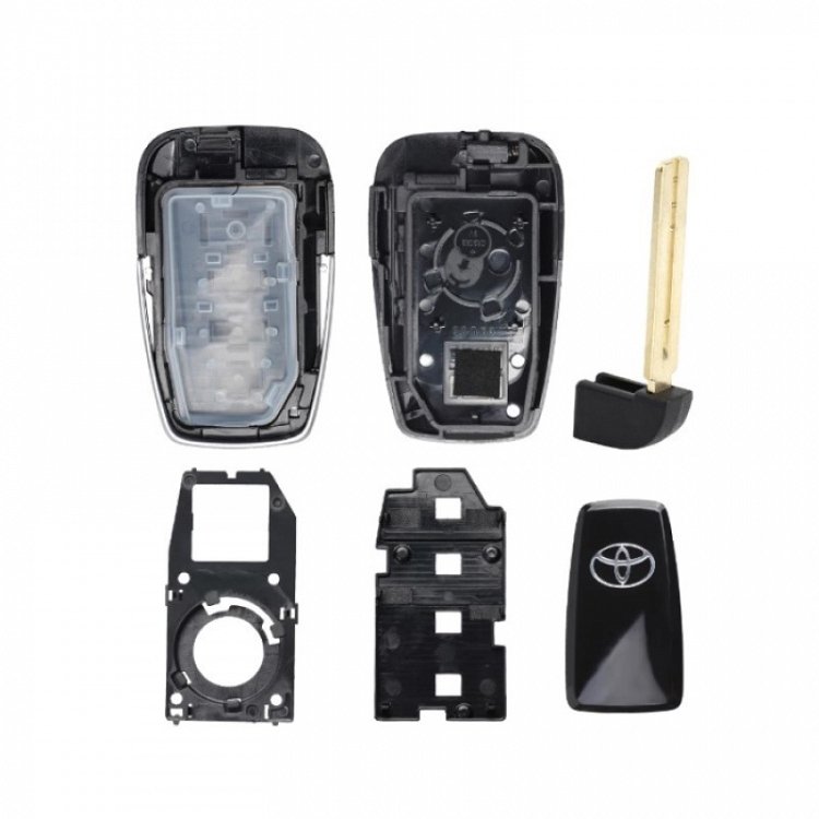 Κέλυφος Κλειδιού Αυτοκινήτου Smartkey Toyota με 2 Κουμπιά TOY48