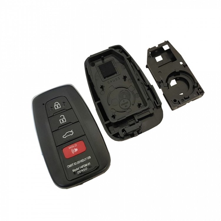 Κέλυφος Κλειδιού Αυτοκινήτου Smartkey Toyota με 4 Κουμπιά TOY48