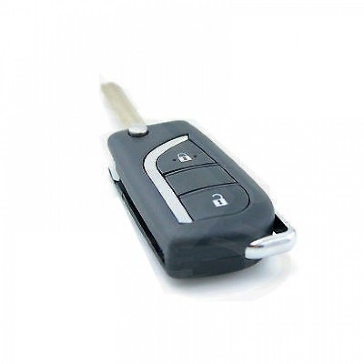 Κέλυφος Κλειδιού Αυτοκινήτου Toyota με 2 Κουμπιά Αναδιπλούμενο-TOY43