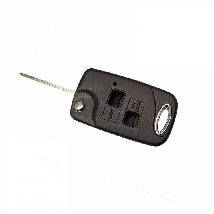 Κέλυφος Μετατροπής Κλειδιού Αυτοκινήτου Toyota με 2 Κουμπιά - Λάμα TOY47