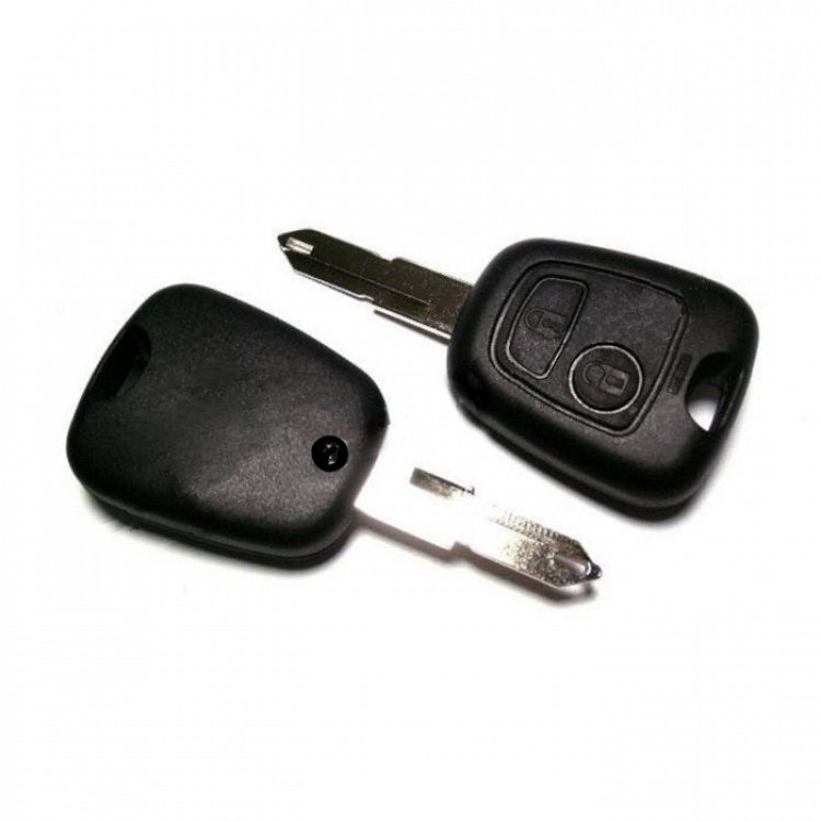 Τηλεχειριστήριο με 2 Κουμπιά για Peugeot 206 χωρίς προβολείς