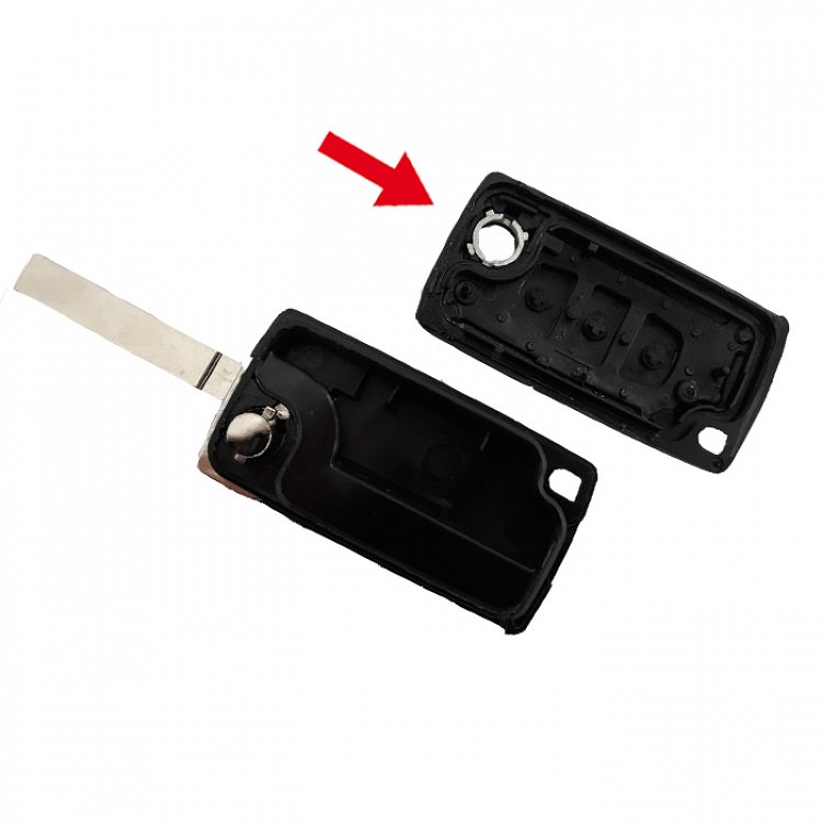 Κέλυφος Peugeot με Λάμα VA2 και 3 Κουμπιά