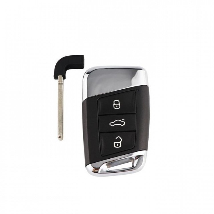 Κέλυφος τηλεχειριστηρίου με HU162 λάμα και 3 κουμπιά τύπου αυτοκινήτου Group Vag