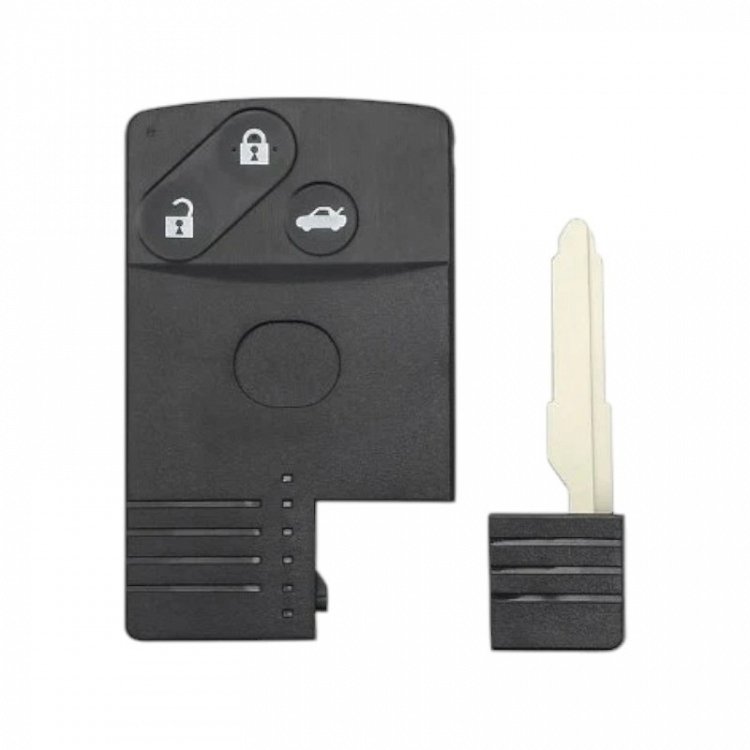 Κέλυφος για κάρτα Mazda με λάμα MAZ24 και 3 κουμπιά