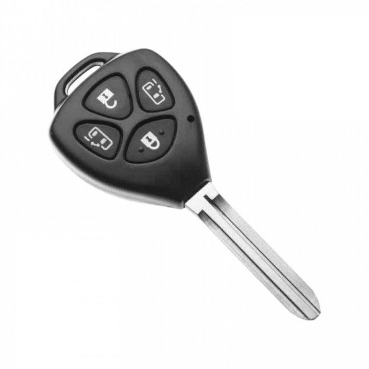 Κέλυφος κλειδιού αυτοκινήτου Toyota με 4 κουμπιά -TOY43