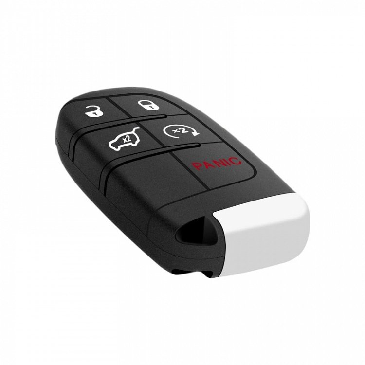 Κέλυφος Κλειδιού κλειδιού αυτοκινήτου για Fiat / Chrysler / Jeep / Dodge με 4 κουμπιά
